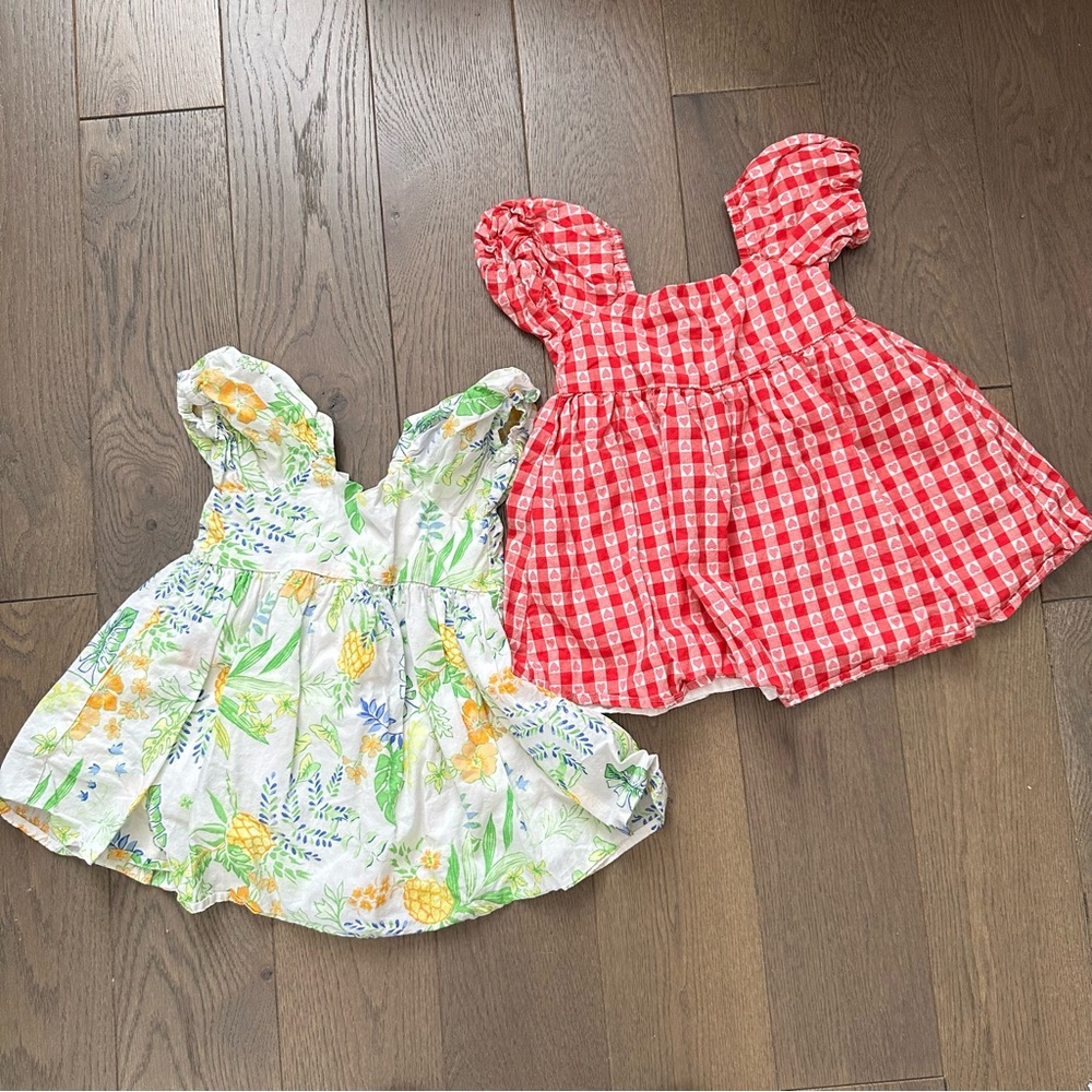 Janie and Jack Girl’s Dress Bundle Size 12-18 Months